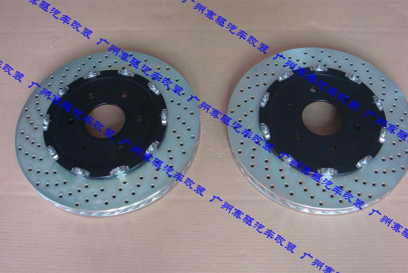 奔馳G55/G500升級(jí)意大利BREMBO 8活塞競技版剎車套裝 配套380MM剎車盤