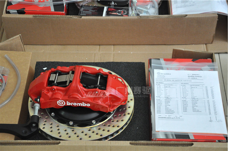 brembo剎車進(jìn)口剎車套件到貨了