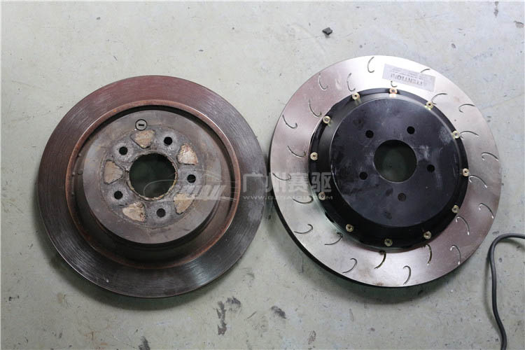 英菲尼迪FX50S改裝AP8522剎車(chē)套裝 英國(guó)AP剎車(chē)改裝專(zhuān)題