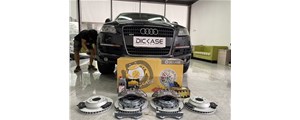 圖文案例|奧迪Q7升級(jí)Brembo R6套裝后改加大盤(pán)