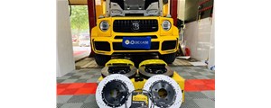 奔馳G500升級(jí)Brembo R6剎車，后輪加大盤