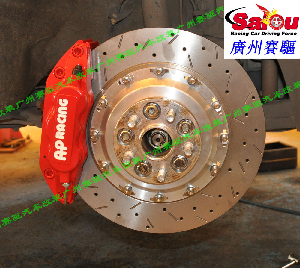 斯巴魯力獅GT改裝AP7040剎車(chē)