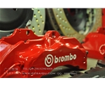 BREMBO卡宴18Z大六剎車套裝鮑魚改裝剎車卡鉗，brembo剎車