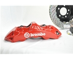 英菲尼迪G37剎車改裝brembo剎車大六活塞，進(jìn)口剎車配件