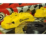 原裝brembo剎車(chē)制動(dòng)六活塞剎車(chē) 保時(shí)捷改裝brembo卡宴剎車(chē)套裝