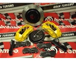 寶馬F10升級(jí)brembo卡宴剎車(chē) 意大利進(jìn)口brembo六活塞套裝