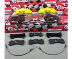 英菲尼迪G25 G35 G37改裝專(zhuān)用brembo GT版剎車(chē) 前6后4套裝 G37競(jìng)技版剎車(chē)套裝