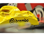 大眾GTI尚酷高爾夫R20專(zhuān)用BREMBO GT6活塞鍛造鮑魚(yú)剎車(chē)套裝