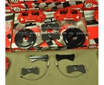 謳歌TL RL MDX專用BREMBO GT競(jìng)技版6活塞卡鉗剎車(chē)套裝 大大縮短剎車(chē)距離