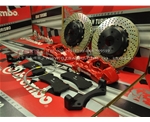 本田車(chē)型改裝專用brembo競(jìng)技版剎車(chē)套件 6活塞競(jìng)技版鮑魚(yú)剎車(chē)立竿見(jiàn)影
