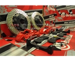 意大利BREMBO GT競(jìng)技版剎車(chē)套裝 6活塞剎車(chē)卡鉗
