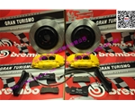 寶馬1系升級(jí)剎車(chē)專用BREMBO F50大四活塞卡鉗 