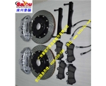 奧迪A6升級(jí)剎車改BREMBO   A6改brembo 17J剎車  A6改裝BREMBO大六活塞鮑魚