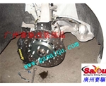 新福克斯改裝剎車配置  ?？怂垢母?jìng)技版AP剎車  新?？怂箵Q300MM剎車盤