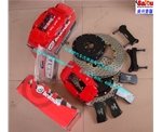 奧迪A6升級(jí)BREMBO F50剎車系統(tǒng)  競技版大四活塞剎車鮑魚