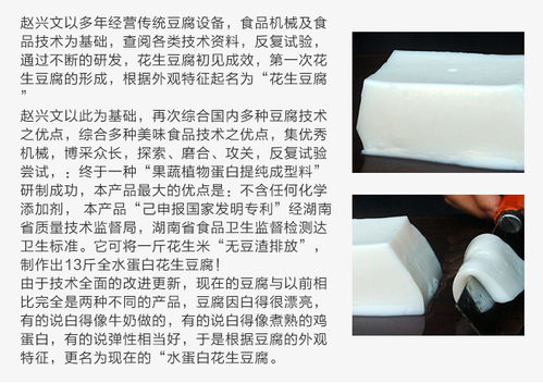 遼寧正宗水蛋白花生豆腐 長(zhǎng)沙春飛食品科技公司的技術(shù)開(kāi)發(fā)與高清視覺(jué)呈現(xiàn)
